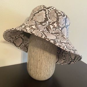 Snakeskin Bucket Hat